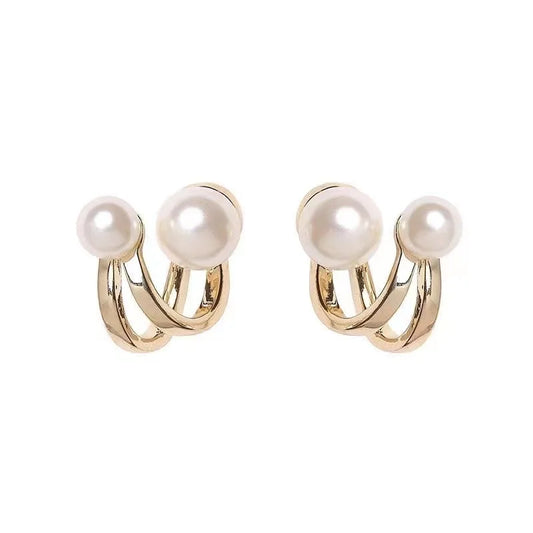Retro Pearl Earrings